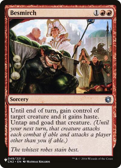 Besmirch (The List) Near Mint