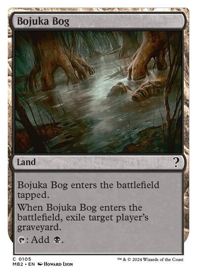 Bojuka Bog (White Border) (Mystery Booster 2) Near Mint