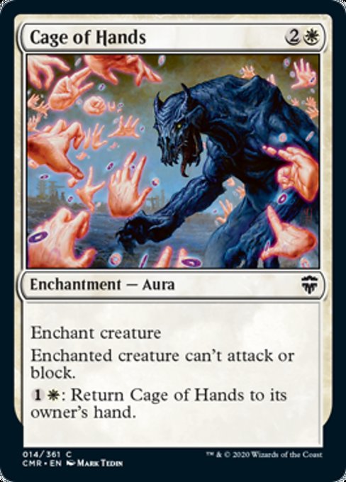 Cage of Hands (Commander Legends) Light Play Foil