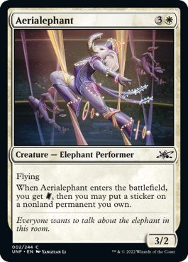 Aerialephant (Unfinity) Light Play Foil