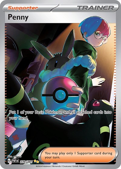 Penny - 239 (SV: Paldean Fates) Near Mint Holofoil