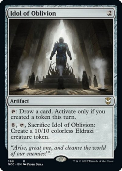 Idol of Oblivion (Commander: Streets of New Capenna) Light Play