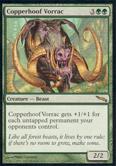Copperhoof Vorrac (Mirrodin) Light Play