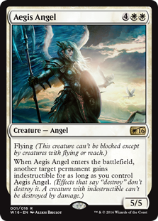 Aegis Angel (Welcome Deck 2016) Light Play