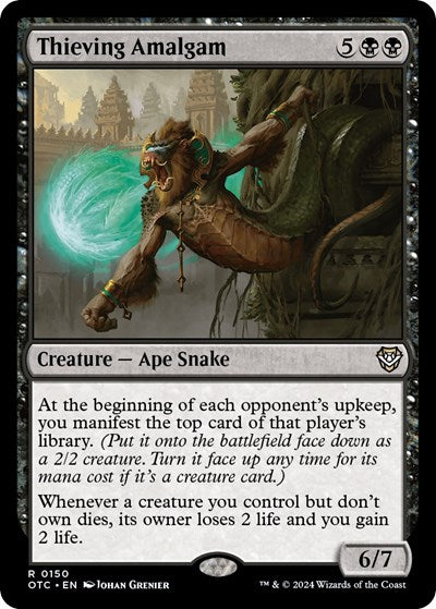 Thieving Amalgam (Commander: Outlaws of Thunder Junction) Near Mint