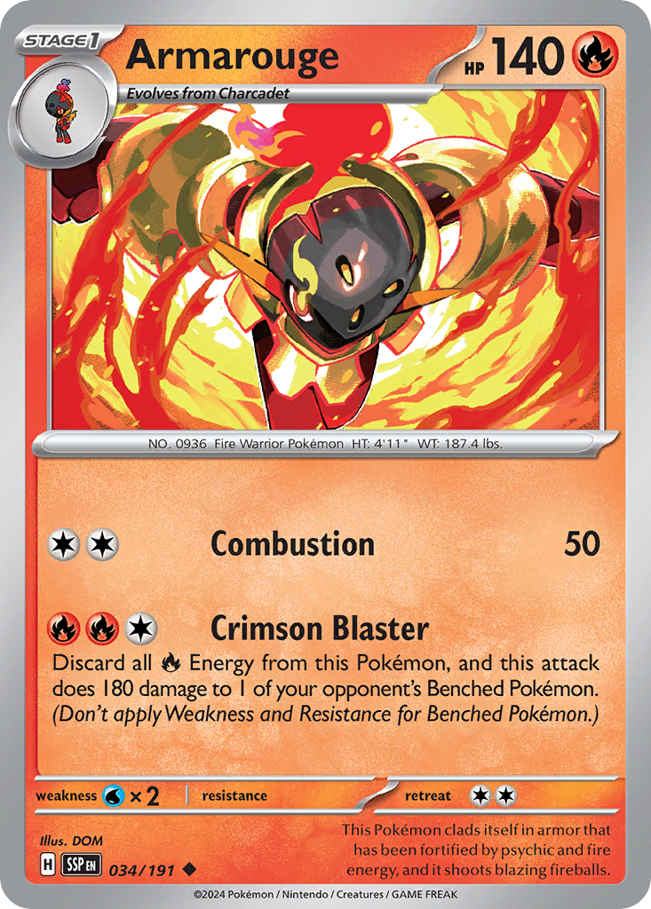 Armarouge (SV08: Surging Sparks) Near Mint
