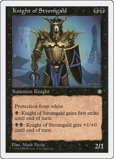 Knight of Stromgald (Anthologies) Light Play