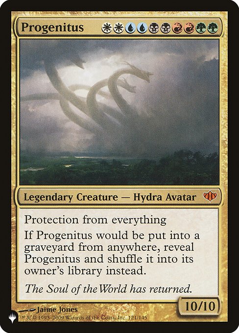 Progenitus (The List) Light Play