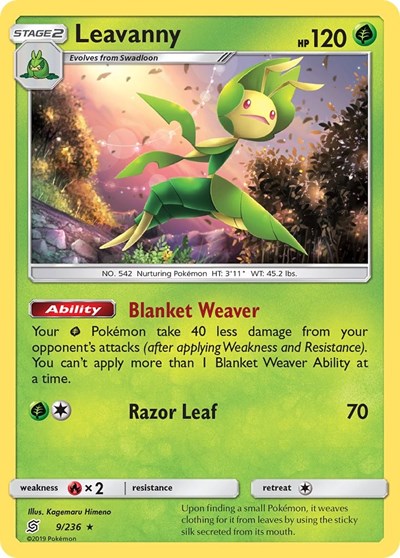 Leavanny (SM - Unified Minds) Near Mint Reverse Holofoil