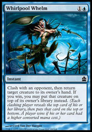 Whirlpool Whelm (Commander) Light Play