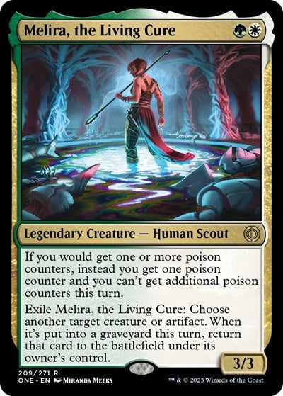 Melira, the Living Cure (Phyrexia: All Will Be One) Near Mint Foil