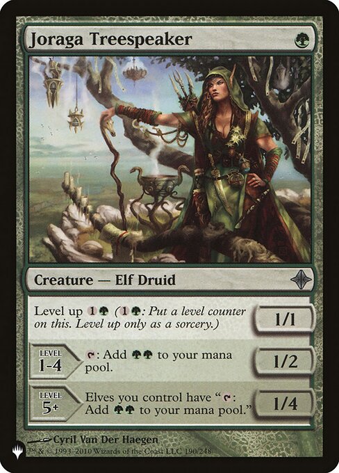 Joraga Treespeaker (The List) Near Mint