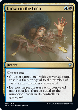 Drown in the Loch (Throne of Eldraine) Light Play Foil