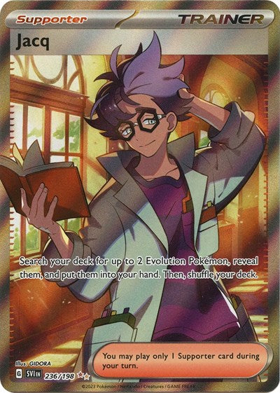 Jacq - 236 (Scarlet and Violet: Base Set) Near Mint Holofoil