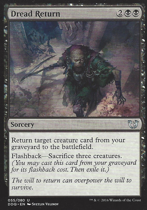 Dread Return (Duel Decks: Blessed vs Cursed) Light Play