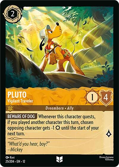 Pluto - Vigilant Traveler (Wilds Unknown) Near Mint