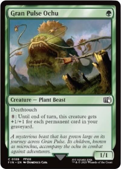Gran Pulse Ochu (Universes Beyond: FINAL FANTASY) Near Mint Foil