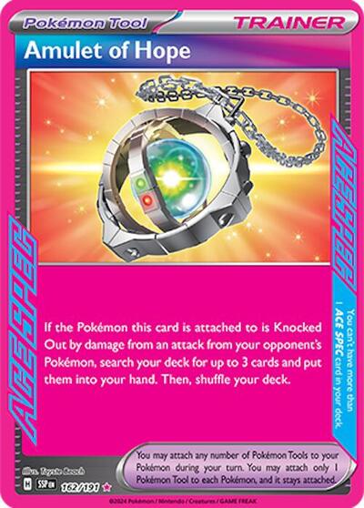 Amulet of Hope (SV08: Surging Sparks) Near Mint Holofoil