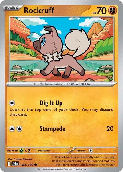 Rockruff (SV09: Journey Together) Near Mint