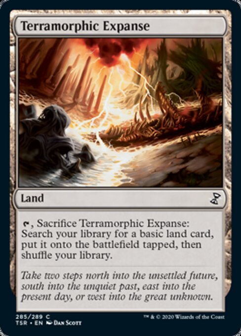 Terramorphic Expanse (Time Spiral Remastered) Light Play Foil