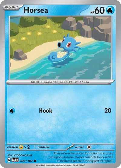 Horsea (Scarlet and Violet: Paradox Rift) Near Mint