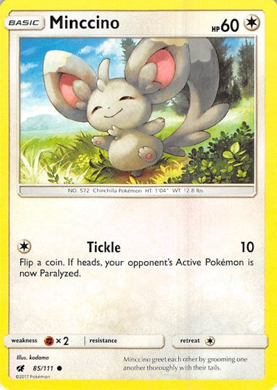 Minccino (SM - Crimson Invasion) Near Mint