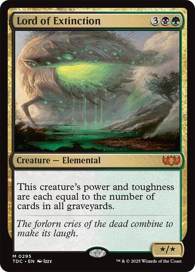 Lord of Extinction (Commander: Tarkir: Dragonstorm) Near Mint
