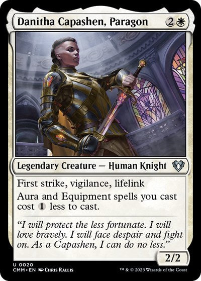 Danitha Capashen, Paragon (Commander Masters) Near Mint