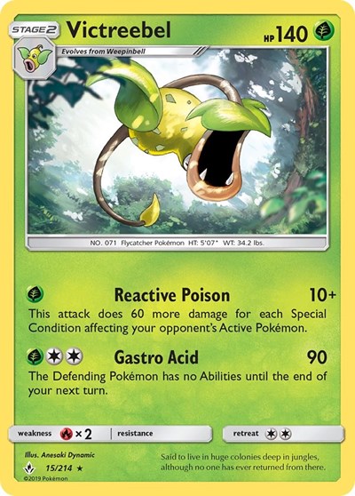 Victreebel (SM - Unbroken Bonds) Near Mint