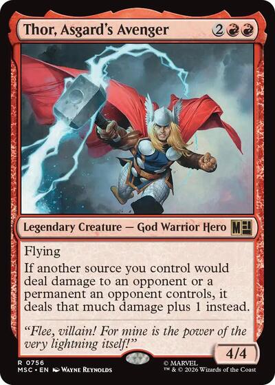 Thor, Asgard's Avenger (Commander: Marvel Super Heroes) Near Mint