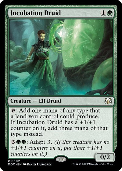 Incubation Druid (Commander: March of the Machine) Near Mint