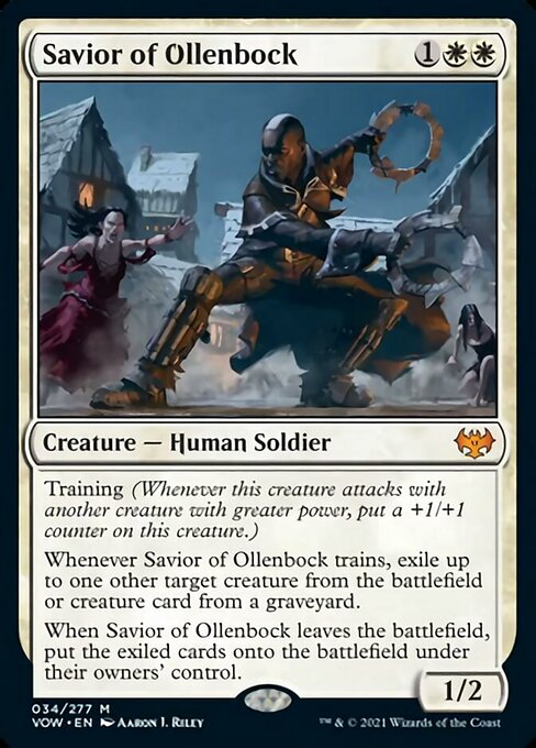 Savior of Ollenbock (Innistrad: Crimson Vow) Light Play