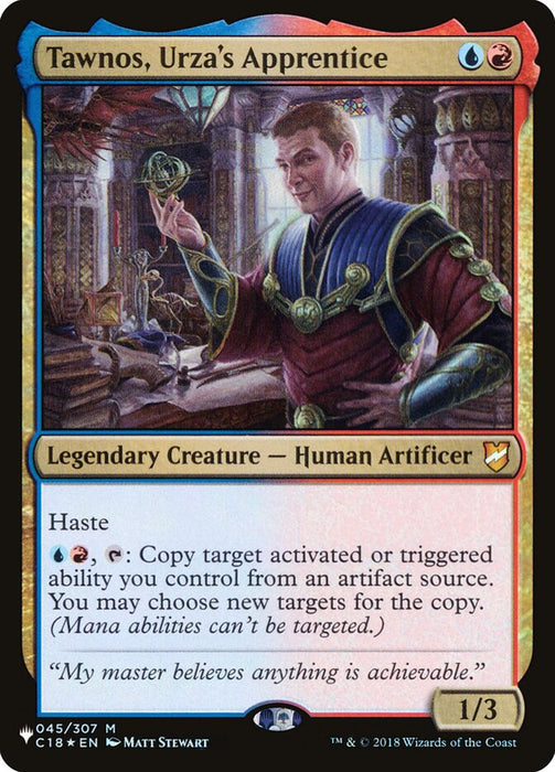 Tawnos, Urza's Apprentice (The List) Light Play