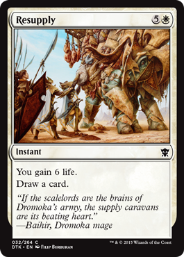 Resupply (Dragons of Tarkir) Light Play Foil