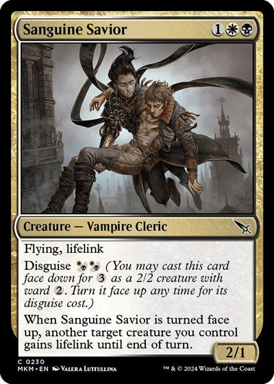 Sanguine Savior (Murders at Karlov Manor) Light Play Foil