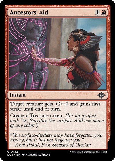 Ancestors' Aid (The Lost Caverns of Ixalan) Near Mint Foil
