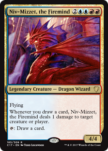 Niv-Mizzet, the Firemind (Commander 2017) Light Play