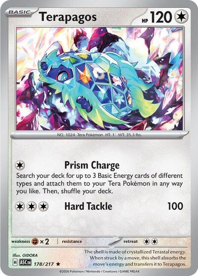 Terapagos (ME: Ascended Heroes) Near Mint Holofoil