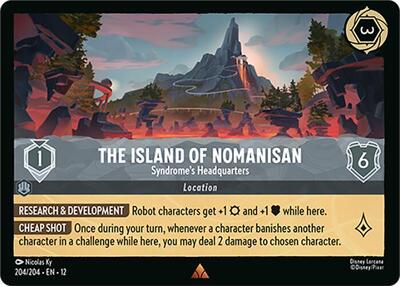 The Island of Nomanisan - Syndrome's Headquarters (Wilds Unknown) Near Mint