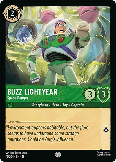 Buzz Lightyear - Space Ranger (Wilds Unknown) Near Mint