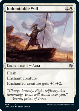 Indomitable Will (Jumpstart) Light Play