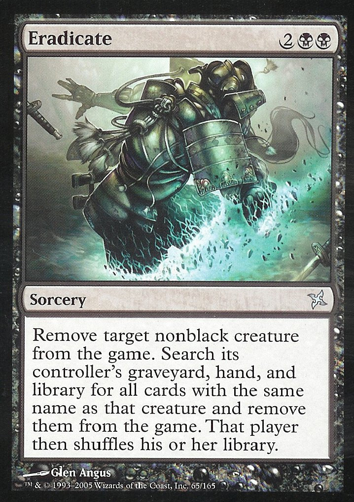 Eradicate (Betrayers of Kamigawa) Light Play