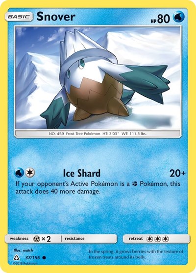 Snover (SM - Ultra Prism) Near Mint