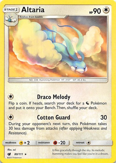 Altaria (SM - Crimson Invasion) Near Mint