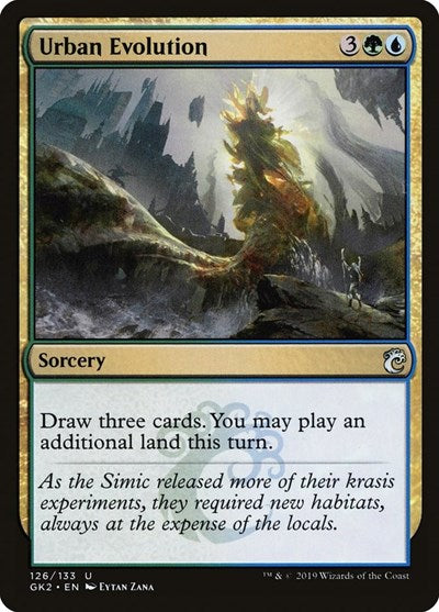 Urban Evolution (Ravnica Allegiance: Guild Kits) Light Play