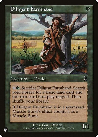 Diligent Farmhand (The List) Near Mint