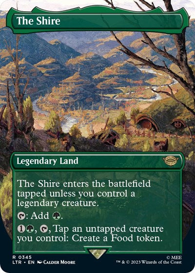 The Shire (Borderless) (Universes Beyond: The Lord of the Rings: Tales of Middle-earth) Near Mint