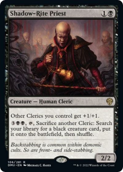 Shadow-Rite Priest (Dominaria United) Light Play