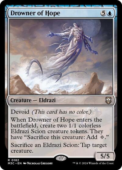 Drowner of Hope (Commander: Modern Horizons 3) Light Play