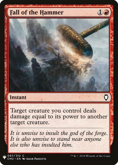 Fall of the Hammer (Mystery Booster) Light Play